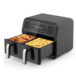Rite-Tek Air Fryer Lf800 Dual Zone 7.5 L Rite-Tek Air Fryer Lf800 Dual Zone 7.5 L